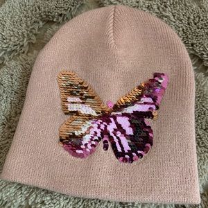 Butterfly Sequin Hat